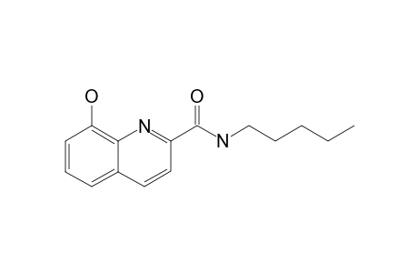 N-N-PENTYL-8-HYDROXY-QUINOLINE-2-CARBOXAMIDE