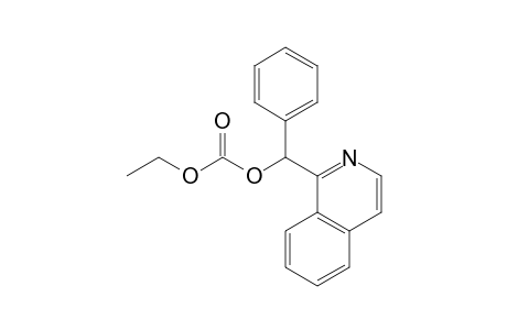 Carbonic acid, ethyl 1-isoquinolinylphenylmethyl ester