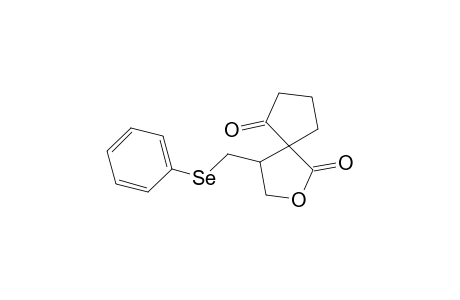4-[(Phenylseleno)methyl]-2-oxaspiro[4.4]nonane-1,6-dione