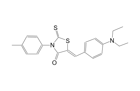 4-thiazolidinone, 5-[[4-(diethylamino)phenyl]methylene]-3-(4-methylphenyl)-2-thioxo-, (5Z)-