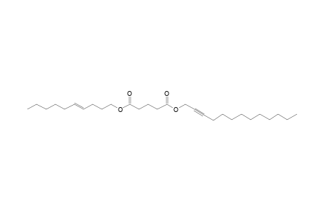 Glutaric acid, tridec-2-yn-1-yl dec-4-enyl ester