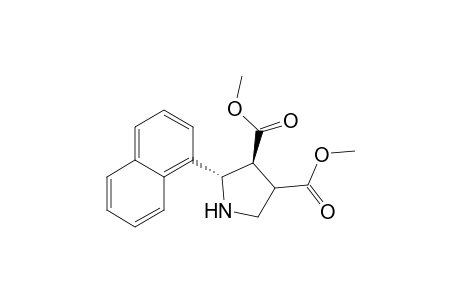 2-(1-naphthyl)-3,4-trans-di(methoxycarbonyl)pyrrolidine