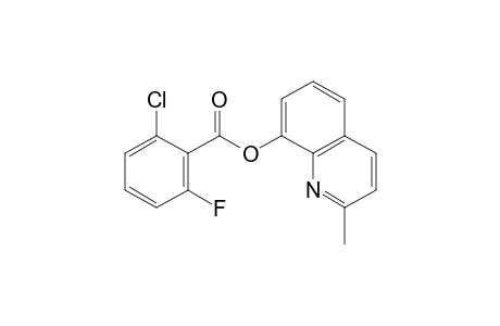 2-methyl-8-quinolinol, 2-chloro-6-fluorobenzoate (ester)