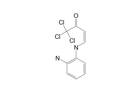 N-[3-OXO-4,4,4-TRICHLORO-1-BUTEN-1-YL]-ORTHO-PHENYLENEDIAMINE
