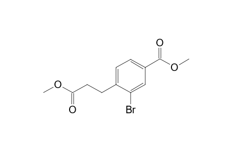 Methyl 3-Bromo-4-(2'-(methoxycarbonyl)ethyl]benzoate