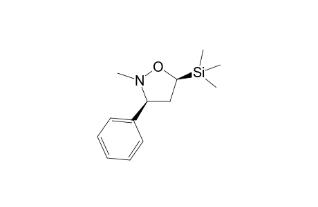 (3S,5S)-2-Methyl-3-phenyl-5-trimethylsilanyl-isoxazolidine