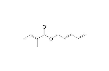 2,4-Pentadienyl 2-methyl-2-butenoate