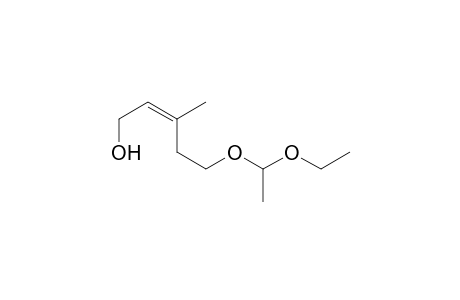 2-Penten-1-ol, 5-(1-ethoxyethoxy)-3-methyl-, (Z)-(.+-.)-