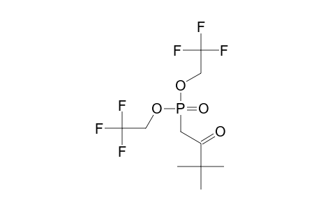 Phosphonic acid, (3,3-dimethyl-2-oxobutyl)-, bis(2,2,2-trifluoroethyl) ester