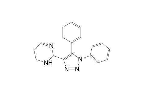 1,5-Diphenyl-4-(2-tetrahydropyrimidinyl)-1,2,3-triazole
