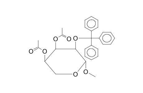 METHYL 3,4-DI-O-ACETYL-2-O-TRITYL-BETA-D-RIBOPYRANOSIDE