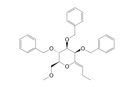 [1(1')Z]-2,3,4-TRI-O-BENZYL-1-DEOXY-6-O-METHYL-1-PROPYLIDENE-D-MANNOPYRANOSIDE