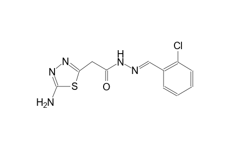 1,3,4-thiadiazole-2-acetic acid, 5-amino-, 2-[(E)-(2-chlorophenyl)methylidene]hydrazide