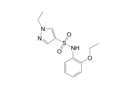 1H-Pyrazole-4-sulfonamide, N-(2-ethoxyphenyl)-1-ethyl-