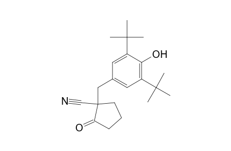 2-Cyano-2-(3,5-di-tert-butyl-4-hydroxybenzyl)cyclopentanone