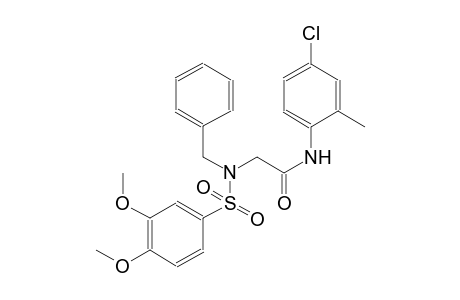 acetamide, N-(4-chloro-2-methylphenyl)-2-[[(3,4-dimethoxyphenyl)sulfonyl](phenylmethyl)amino]-