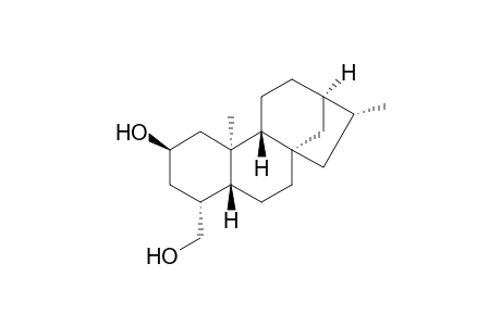 (1R,4R,5R,7R,9R,10R,13R,14R)-5-(hydroxymethyl)-9,14-dimethyltetracyclo[11.2.1.0(1,10).0(4,9)]hexadecan-7-ol