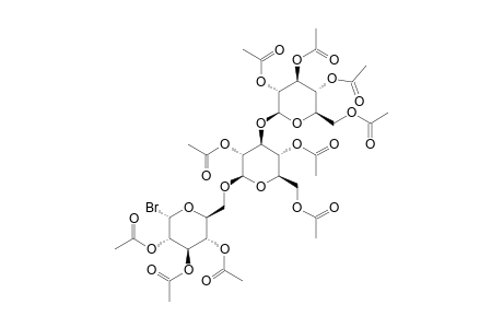 BETA-D-GLUCOPYRANOSYL-(1->3)-BETA-D-GLUCOPYRANOSYL-(1->6)-ALPHA-D-GLUCOPYRANOSYLBROMIDE-DECAACETATE