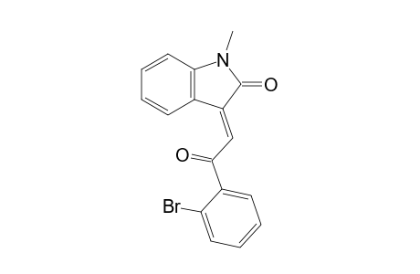 3-[2-(2-Bromophenyl)-2-oxoethylidene]-1-methyl-1,3-dihydroindole-2-one