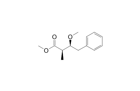 (2R,3S)-3-methoxy-2-methyl-4-phenyl-butyric acid methyl ester