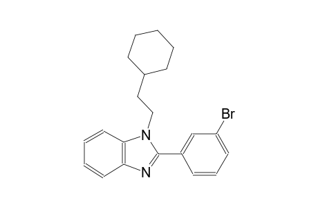 2-(3-bromophenyl)-1-(2-cyclohexylethyl)-1H-benzimidazole