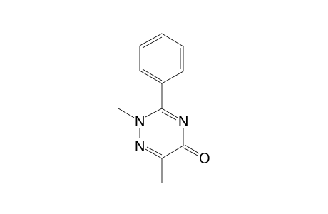 2,6-DIMETHYL-3-PHENYL-1,2,4-TRIAZIN-5(2H)-ONE