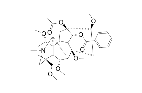 13-O-ACETYL-3-DEACETYL-8-O-METHYLDELPHININE