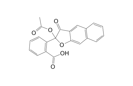 2-(2-acetoxy-3-oxo-2,3-dihydronaphtho[2,3-b]furan-2-yl)benzoic acid