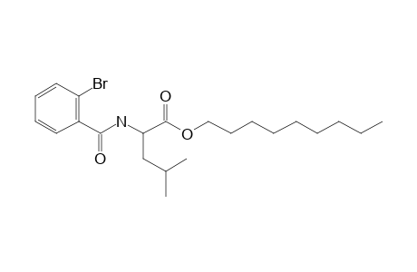 L-Leucine, N-(2-bromobenzoyl)-, nonyl ester