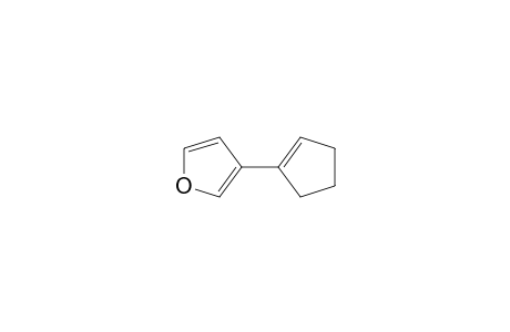 3-(1-Cyclopenten-1-yl)furan