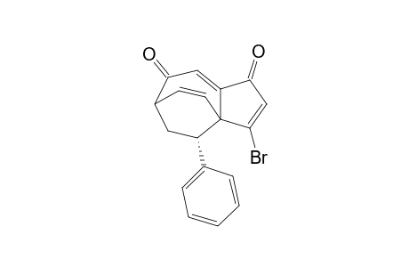 2-Bromo-11.alpha.-phenyltricyclo[6.2.2.0(1,5)]dodecane-2,5,9-triene-4,7-dione