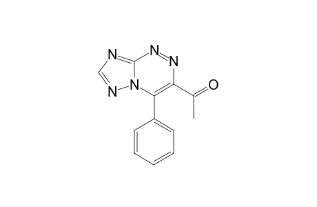 3-Acetyl-4-phenyl-1,2,4-triazolo[5,1-c][1,2,4]triazine