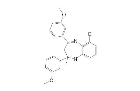 6-HYDROXY-2,4-BIS-(3-METHOXYPHENYL)-2-METHYL-2,3-DIHYDRO-1-H-1,5-BENZODIAZEPINE