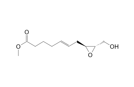 (E)-7-((2S,3S)-3-Hydroxymethyl-oxiranyl)-hept-5-enoic acid methyl ester