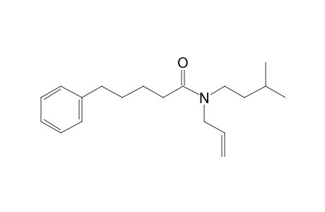 Valeramide, N-allyl-N-(3-methylbutyl)-5-phenyl-