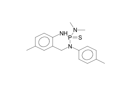 1-(PARA-TOLYL)-2-DIMETHYLAMINO-2-THIO-1'-METHYL-4,5-BENZO-1,3,2-DIAZAPHOSPHORINANE