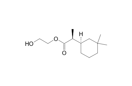 (1R,2S)-2-Hydroxyethyl 2-(3,3-dimethylcyclohexyl)propanoate