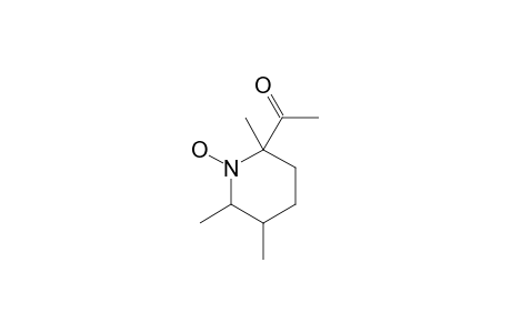 (1-HYDROXY-2,5,6-TRIMETHYLPIPERID-2-YL)-METHYLKETONE