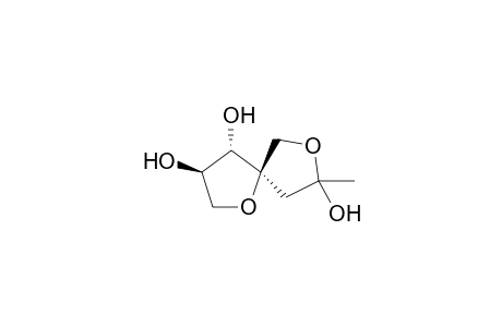 (3R,4S,5R)-8-Methyl-1,7-dioxospiro[4,4]nonane-3,4,6-triol Isophydrofutan