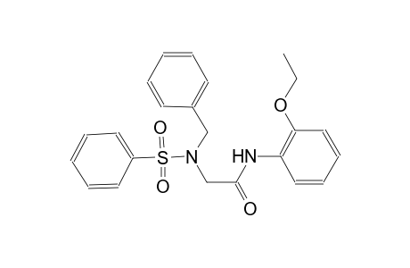 acetamide, N-(2-ethoxyphenyl)-2-[(phenylmethyl)(phenylsulfonyl)amino]-