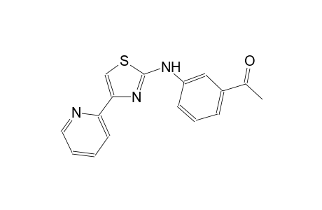 ethanone, 1-[3-[[4-(2-pyridinyl)-2-thiazolyl]amino]phenyl]-