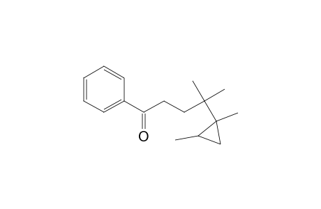 1,3-Dimethyl-1-(3-benzoyl-1,1-dimethylpropyl)cyclopropane