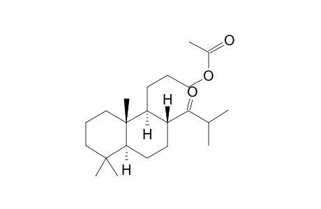 13-Acetoxy-13,14-seco-totaran-14-one
