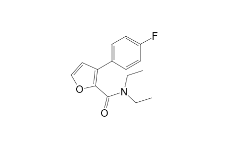 N,N-Diethyl-3-(4-fluorophenyl)furan-2-carboxamide