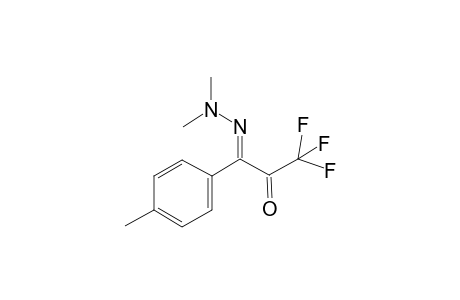 (1E)-3,3,3-Trifluoro-1-(4-methylphenyl)-1,2-propanedione 1-(dimethylhydrazone)