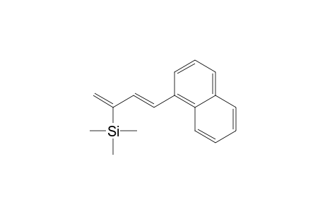 Silane, trimethyl[1-methylene-3-(1-naphthalenyl)-2-propenyl]-, (E)-