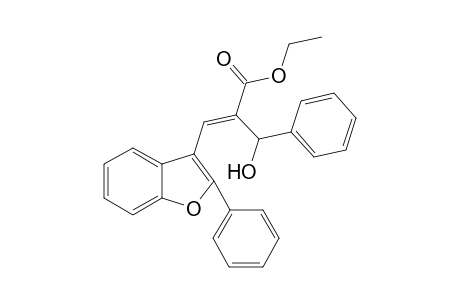 Ethyl (2E)-2-[hydroxy(phenyl)methyl]-3-(2-phenyl-1-benzofuran-3-yl)acrylate