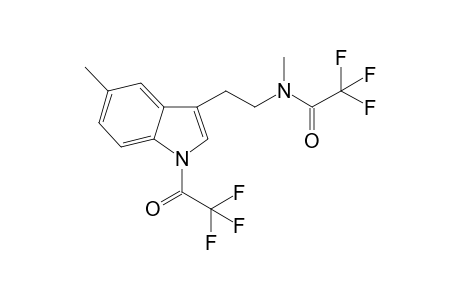 N-Methyl-5-methyltryptamine 2TFA