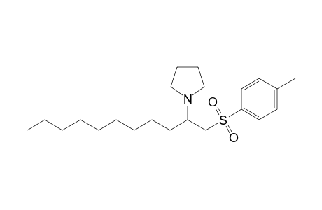 2-(1-Pyrrolidinyl)-1-tosylundecane