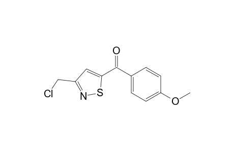 3-Chloromethyl-5-(4-methoxybenzoyl)isothiazole